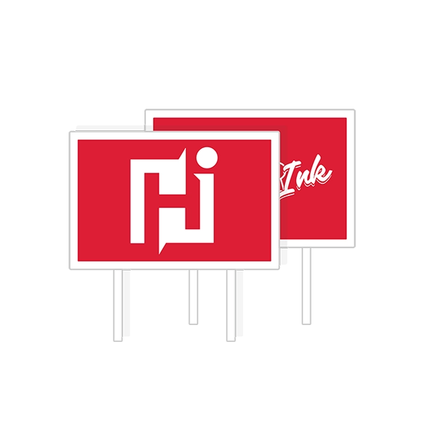 Double-Sided Coroplast Signs